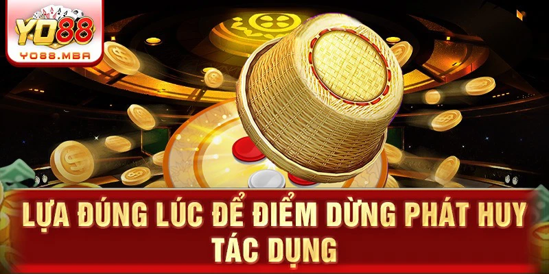 Lựa đúng lúc để điểm dừng phát huy tác dụng