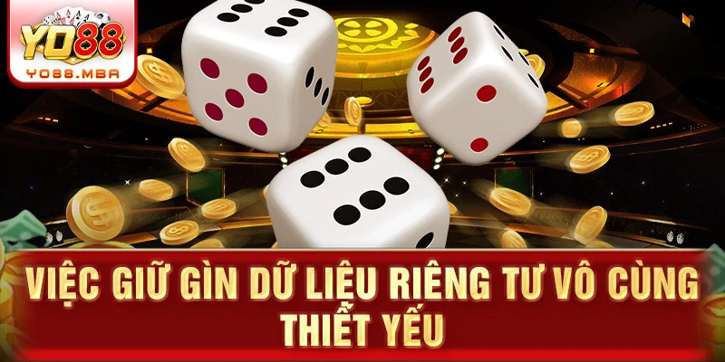 Việc giữ gìn dữ liệu riêng tư vô cùng thiết yếu